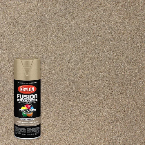 Miniatura 406 de Krylon Fusion - Pintura en aerosol adhesiva todo en uno para uso en interiores y exteriores, 12 onzas, aluminio