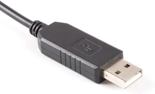 Miniatura 3 de Cable serie USB DB9 CP2102 ZT232 de 5.9 pies, cable de TV de control de PC de hombre a macho verde (pin estándar)