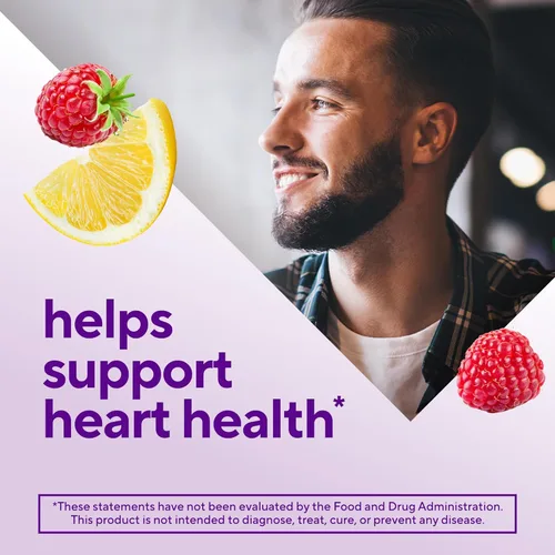 Miniatura 3 de Vitafusion Gomitas con vitaminas Omega-3, sabor a limonada de bayas, vitaminas para la salud del corazón(1) con Omega 3 EPA/DHA y vitaminas A, C, D