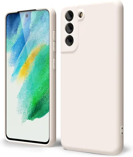 Miniatura 147 de oakxco Funda para teléfono Samsung Galaxy S21 Ultra con agarre de silicona líquida, bonita funda delgada y delgada de goma suave de TPU lisa