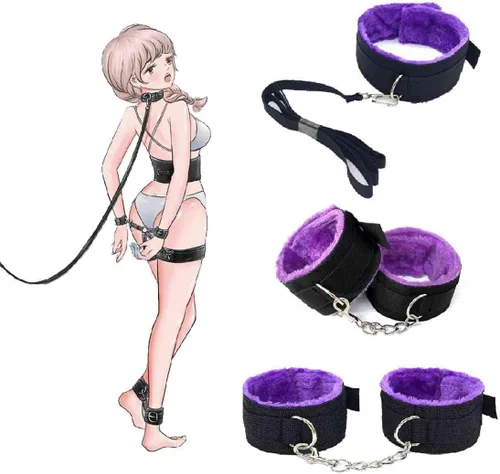 Miniatura 2 de Kit de restricciones de cuello a muñeca detrás de la espalda para debajo de la cama King, accesorios sexuales para adultos, parejas, juguetes