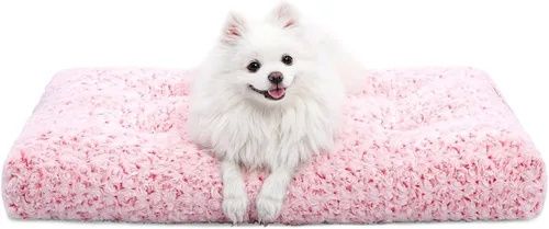 Miniatura 15 de KSIIA Cama Lavable para Perros Cama de Felpa de Lujo para Jaula de Perros Almohadilla Cómoda para Perrera Alfombrilla Antideslizante para Dormir
