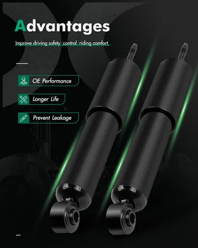 Miniatura 2 de SCITOO - Amortiguador delantero para Nissan Se adapta a 1986-1994 para Nissan D21,1998-2001 para Nissan Frontier,1995-1997 para Nissan Pickup Shocks
