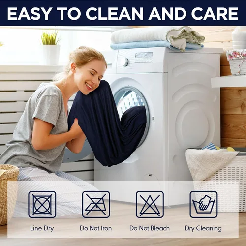 Miniatura 6 de Weysat Funda para Sofá de Esquina Elástica Funda para Sofá de Esquina Protector de Muebles para Sala de Estar Sofá Seccional Reclinable Funda