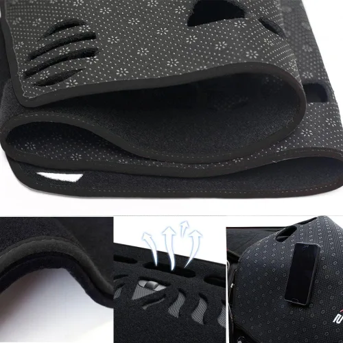 Miniatura 3 de Fundas de tablero para Subaru Outback 2004-2009, fundas de poliéster para salpicadero tipo alfombrilla, cubierta protectora interior de salpicadero