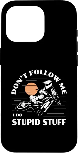 Miniatura 19 de Funda para iPhone 12 Mini Dirtbike Motocross Don't Follow Me Stupid Stuff Dirt Bike