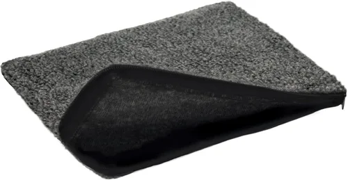 K&H Pet Products Funda de repuesto para almohadilla térmica de animales pequeños (la almohadilla térmica se vende por separado), color gris, 9 x 12