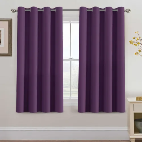 Miniatura 93 de H.VERSAILTEX - Cortinas blackout con aislamiento térmico y ojales en la parte superior, para patios, puertas correderas y división de habitaciones