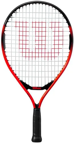 Wilson Pro Staff Precision - Raquetas de tenis recreativas para niños/juveniles, color negro/rojo