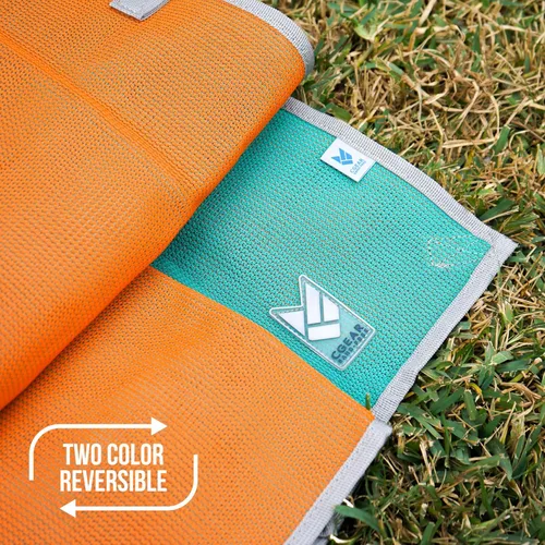 Miniatura 4 de CGEAR Alfombra Original para Exteriores Sin Arena Estera de Camping - Material Resistente al Agua y Anti-Decoloración - Grado Militar - Diseño