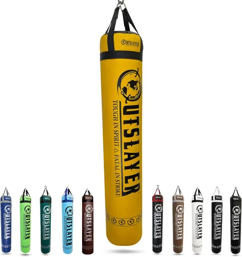 Miniatura 11 de Outslayer Muay Thai Kickboxing Bolsa pesada (130 libras)