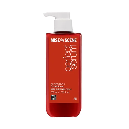 Miniatura 15 de Mise En Scene Perfect Serum Magic Straight Shampoo Anti-Frizz, protector del calor, efecto alisador de cabello, champú coreano para control