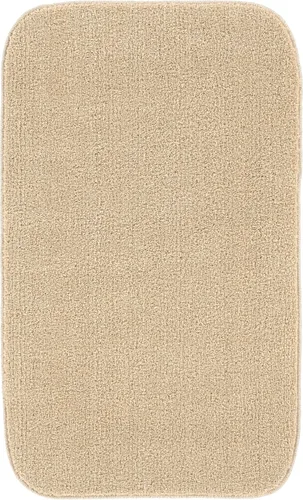 Miniatura 22 de Garland Rug Gramercy - Alfombra de baño rectangular lavable de polipropileno de felpa de 20 x 34 pulgadas, color azul lavabo, suave, absorbente