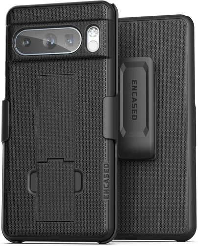 Miniatura 8 de Encased Funda para cinturón compatible con Pixel 8 Pro con clip de funda y soporte (8 Pro)