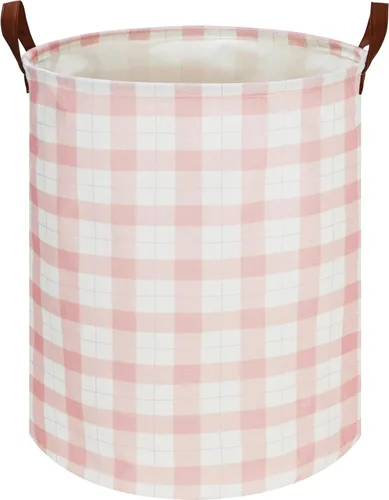 Miniatura 29 de CLOCOR Cesta de lavandería para niños, contenedor de almacenamiento de tela plegable, cesta de guardería para niños, cubo de juguetes para niños