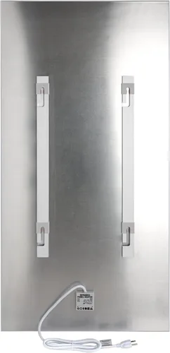 Miniatura 10 de Panel de calentador de pared infrarrojo blanco de 800 W, panel de calor radiante eléctrico de 24 x 47 pulgadas, calentador de espacio de eficiencia