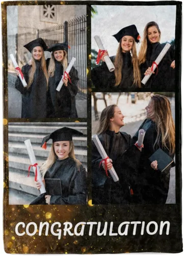 Miniatura 19 de Manta personalizada con collage de fotos, texto, mantas con imágenes personalizadas, regalos para cumpleaños, bodas, para madres, papás, manta