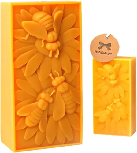 Miniatura 6 de Molde de silicona para velas de abejorros de abejorros, para jabón, cera de soja, resina epoxi, manualidades, boda, fiesta, cena, decoración