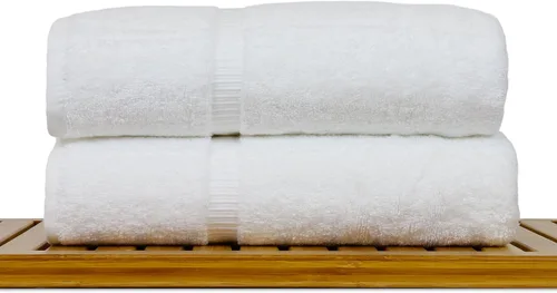 Miniatura 7 de Colección de calidad de hotel y spa, altamente absorbente y de secado rápido, 100% algodón turco, 750+ GSM, toallas ecológicas, toallas con borde