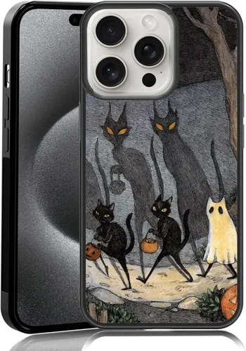 Miniatura 42 de Elegante funda de teléfono con diseño de gato Marie compatible con iPhone 11, funda de encaje dorado para iPhone, a prueba de golpes, rosa fucsia