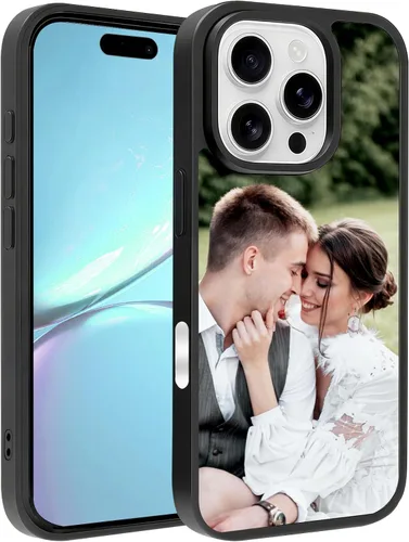 Miniatura 7 de LYLBFOF Funda de teléfono personalizada con imagen personalizada para iPhone 17, 16, 15, 14, 13, 12, 11 Air Pro Max Mini Plus, resistente a
