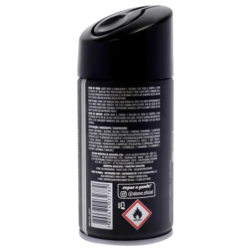 Miniatura 2 de ABOVE Black Series Body Spray, Extreme, 2.12 onzas – Desodorante – Fragancia de madera – Máscaras de transpiración – Spray seco de larga duración