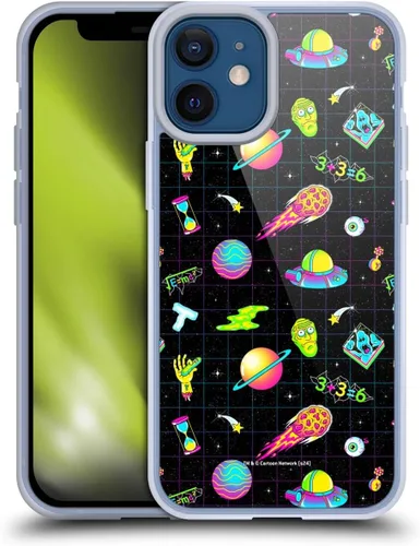 Miniatura 119 de Head Case Designs Funda de gel con licencia oficial de Rick and Morty Aliens Season 3 [protección de grado militar] compatible con Apple iPhone 12