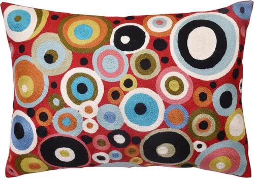 Miniatura 22 de Funda de almohada lumbar Klimt Pájaros verdes Árbol de la vida Floral moderno Almohadas para exteriores Cojín de silla de mediados