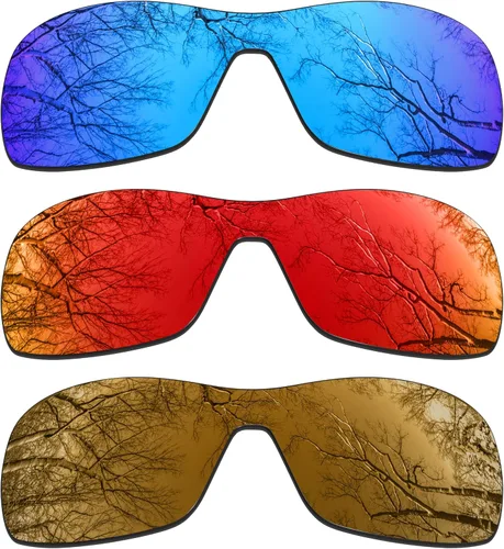 Miniatura 26 de ToughAsNails 3 pares de lentes polarizadas de repuesto para Oakley Antix Pack