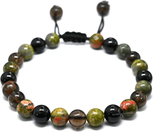 Miniatura 13 de Pulsera del zodiaco de cristales curativos