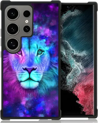 Miniatura 624 de CARLOCA Funda compatible con Samsung Galaxy S22 Ultra, diseño gráfico de Star Howling Wolfs Samsung Galaxy S22 Ultra, diseño gráfico, a prueba