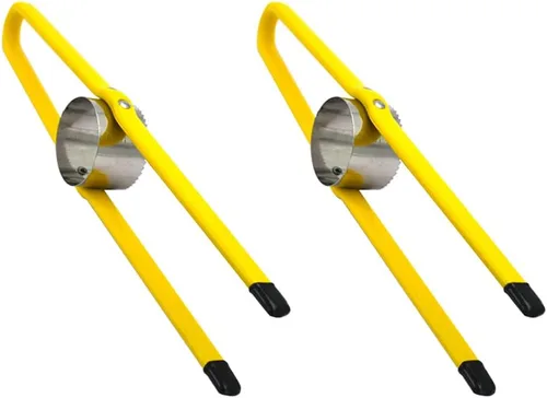 Happyyami 2 peladores de maíz de acero inoxidable, ergonómicos para una fácil eliminación del grano del maíz en la mazorca, accesorio de cocina
