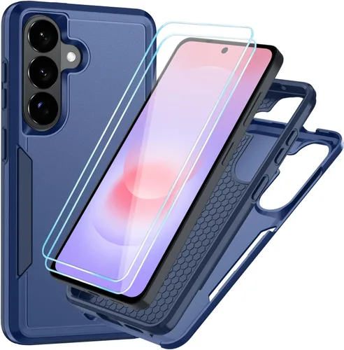Miniatura 14 de Funda para Samsung Galaxy A15 5G con protector de pantalla HD [protección contra caídas de grado militar] Protección de cuerpo completo resistente a