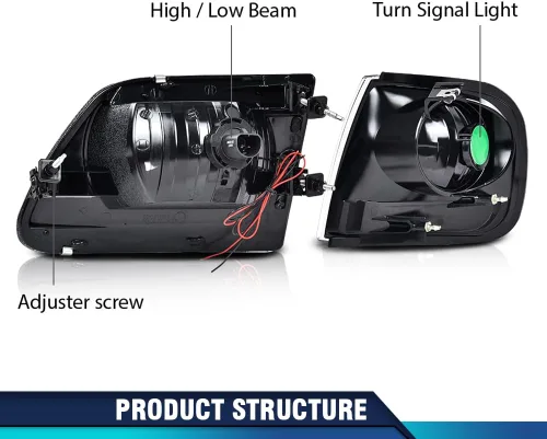 Miniatura 7 de KIT DE LUCES LED PIT66 PARA LUZ DIURNA Y DE ESTACIONAMIENTO EN ESQUINA Compatible con Ford Expedition 1997-2002/Se ajusta a Ford F150 1998-2003