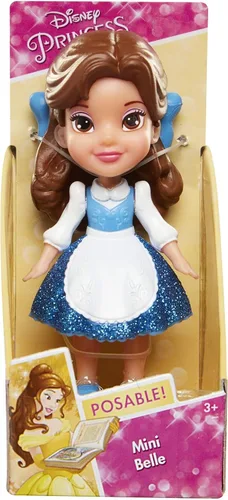 Miniatura 3 de Disney Princess My First Mini Vestido Azul Niño Belle Muñeca Posable