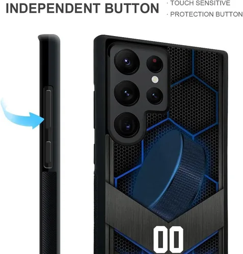 Miniatura 4 de DJSOK Funda compatible con funda de teléfono para Samsung Galaxy S22 Ultra S23Ultra S23PLUS S22PLUS S22PLUS S22 Note 20/20U S21P S21 FE S20 Ultra