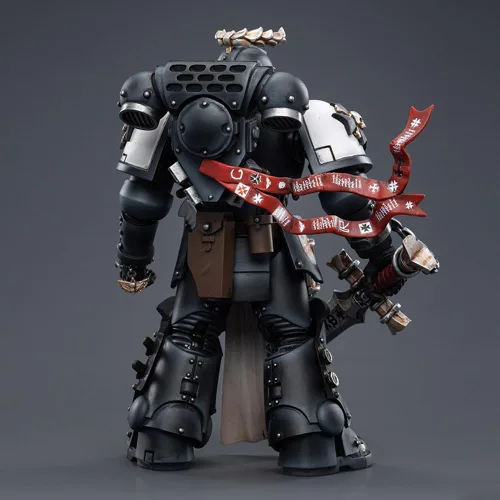 Miniatura 4 de JOYTOY 1/18 Warhammer 40,000 Figura de acción Black Templars The Emperors Champion Rolantus Collection