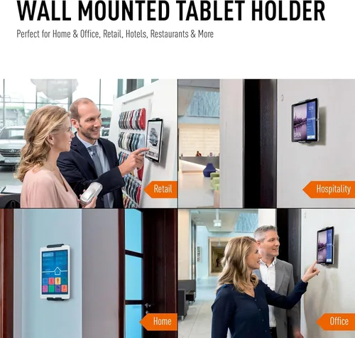 Miniatura 7 de Durable Soporte para tablet montado en la pared, plata/gris carbón