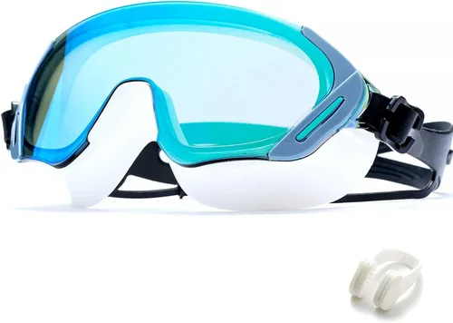 Miniatura 20 de Gafas de natación Espejo deslumbrante rosa