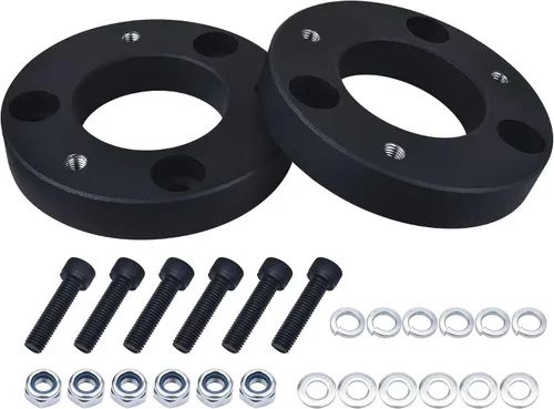 BDFHYK Kit de nivelación delantera para F150 de 1.5 pulgadas, espaciadores de puntal de 1.5 pulgadas compatibles con F-150 4WD/2WD 2004-2022, kits