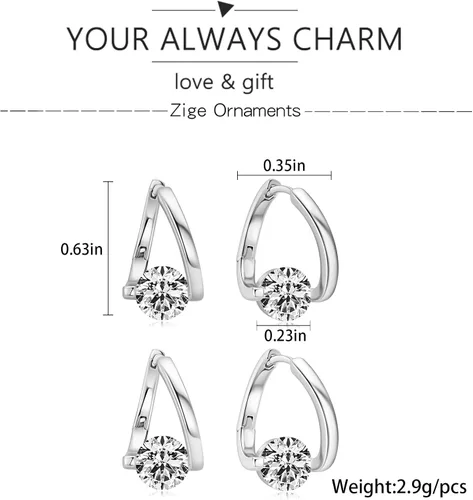Miniatura 6 de Aretes linfáticos para mujer en Prime Yoopulse, aretes linfáticos para terapia de linfvidad, aretes de germanio, joyería de drenaje linfático