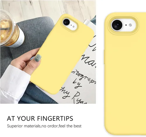 Miniatura 182 de GUAGUA Funda compatible con iPhone 17 Pro Max de 6.9 pulgadas, silicona líquida, goma de gel suave, delgada, forro de microfibra delgada