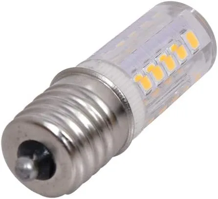 Miniatura 6 de Nobranded Bombilla LED E17, equivalente a bombilla halógena de 40 W, regulable, bombilla para microondas y máquina de fumar, AC110-130V 4W blanco