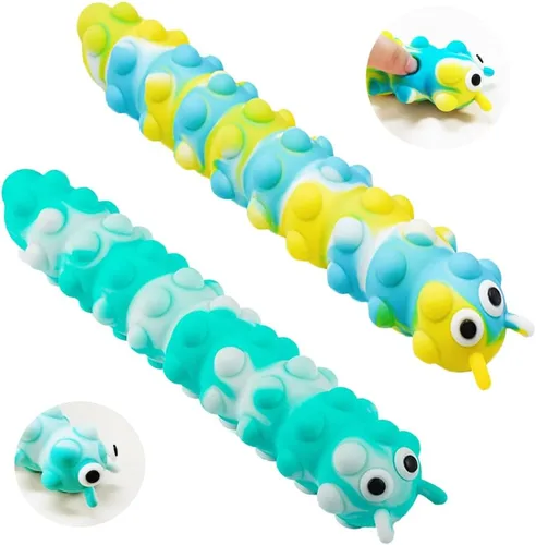 Juguete Fidget Pop de Succión, Juguetes para Relajarse y Aliviar la Presión, Juguetes Sensoriales Popper Anti-Presión de Compresión 3D para Niños y