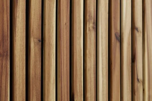 Miniatura 3 de Woody Walls Paneles de pared de listones de madera maciza, cada panel de pared de listones de madera está hecho de madera real, los paneles