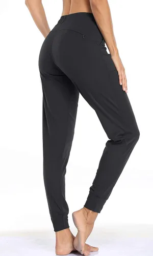 Miniatura 71 de Oalka - Pantalones deportivos para mujer, con cintura alta y bolsillos, para hacer deporte, yoga y entrenar