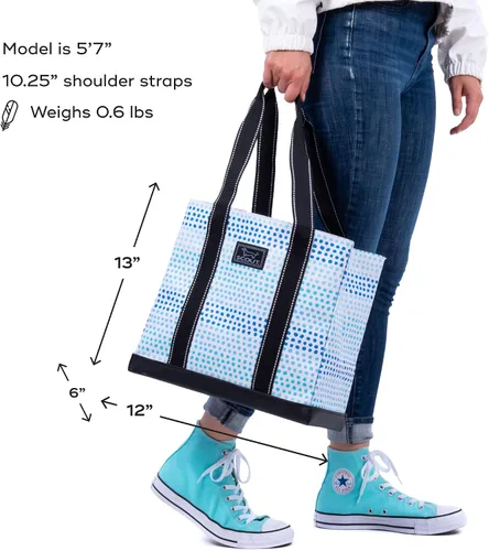 Miniatura 3 de SCOUT Mini Deano - Bolso utilitario pequeño, ligero, abierto para mujer, con bolsillo interior con cremallera, trabajo, viajes, playa