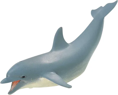 Miniatura 5 de Safari Ltd. Figura de delfín nariz de botella, figura detallada de plástico de 5 pulgadas, divertido juguete educativo para niños, niñas y niños a