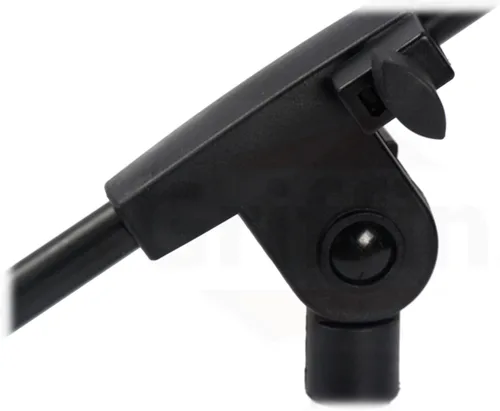 Miniatura 8 de GRIFFIN Soporte de micrófono corto (serie Low Profile-X) – Soporte de trípode para bombo, amplificadores de guitarra, escritorios de estudio, canto