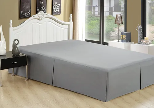 Miniatura 10 de Marina Decoration Falda de cama ultrasuave y sedosa de calidad de hotel para todas las estaciones, bolsillo profundo, caída de 16 pulgadas, rayón